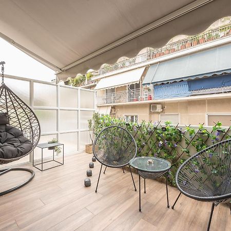 Newly Renovated Loft 1 Min Walk From Metro By Cloudkeys Appartement Athene Buitenkant foto