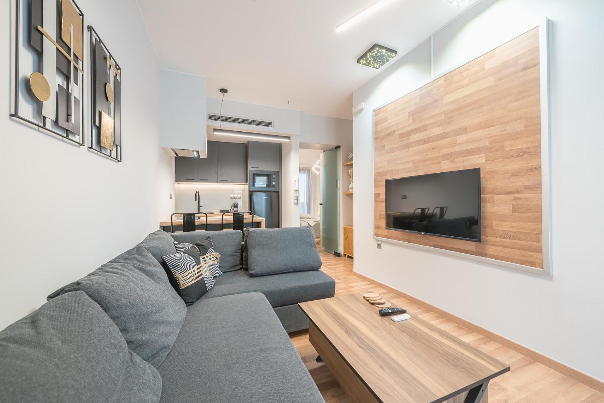 Newly Renovated Loft 1 Min Walk From Metro By Cloudkeys Appartement Athene Buitenkant foto