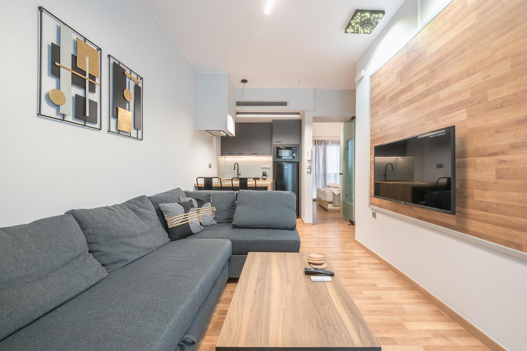 Newly Renovated Loft 1 Min Walk From Metro By Cloudkeys Appartement Athene Buitenkant foto