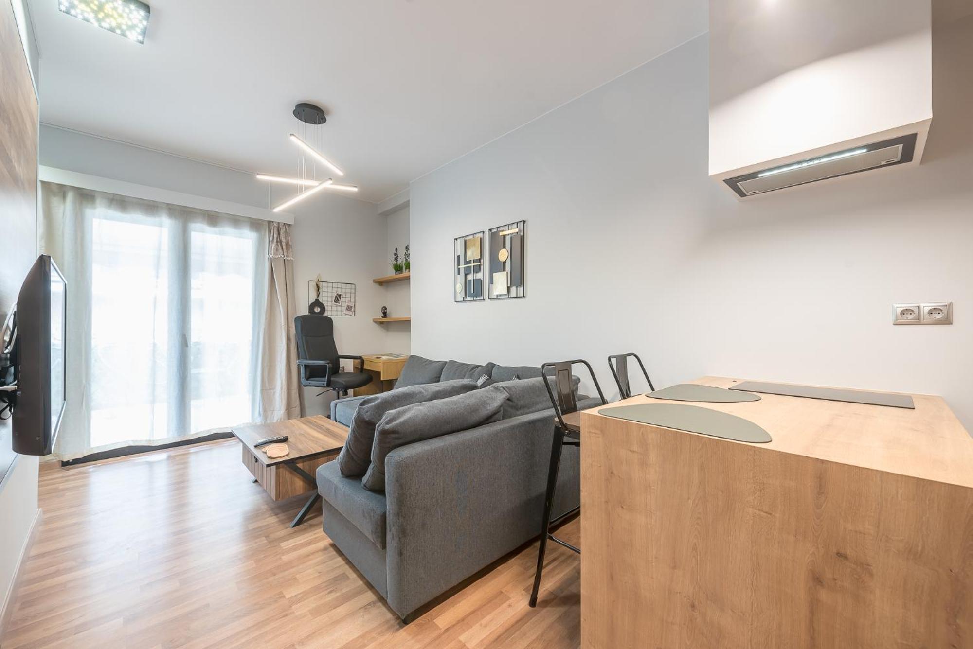 Newly Renovated Loft 1 Min Walk From Metro By Cloudkeys Appartement Athene Buitenkant foto