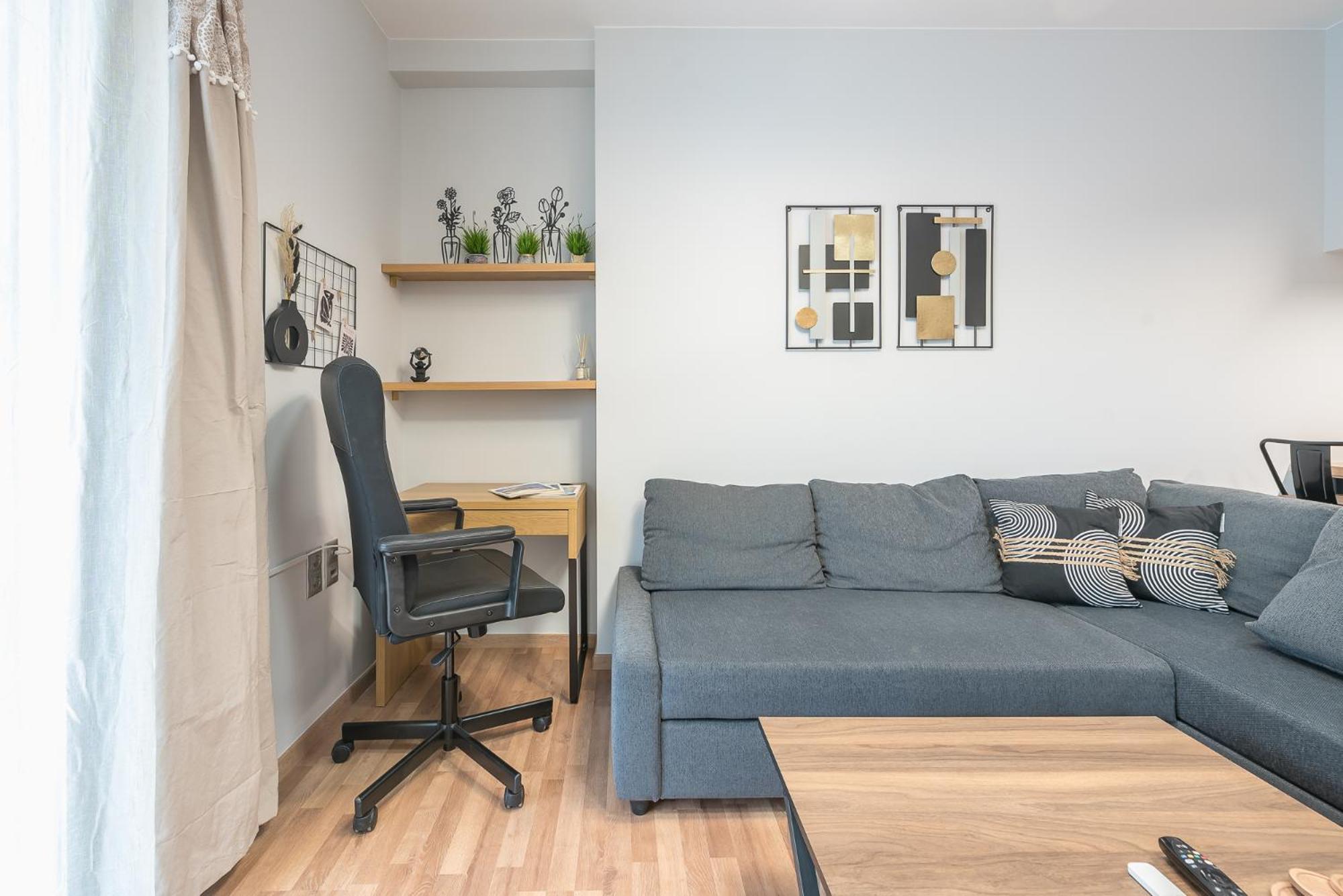 Newly Renovated Loft 1 Min Walk From Metro By Cloudkeys Appartement Athene Buitenkant foto